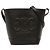Céline Bolso Bucket Celine Black Small Calfskin Cuir Triomphe Negro