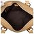 Bamboo Bolsa Satchel Gucci em couro de bezerro marrom com alça de bambu Bege - vista 4