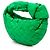 Bottega Veneta Green Candy Nappa Intrecciato Jodie Verde - vista 2