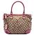 Gucci Beige GG Canvas Sukey Satchel