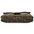 Fendi Baguette Tasche aus braunem Zucca Canvas - Ansicht 3