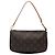 Louis Vuitton Brown Monogram Pochette Accessoires Braun