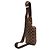 Louis Vuitton Brown Damier Ebene Geronimos Marrom - vista 2