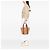 Chloé Woody Large Raffia Basket Tote in Braun - Ansicht 6
