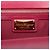Salvatore Ferragamo Ferragamo Red Medium Leather Vara Ginny Crossbody Rot Bordeaux - Ansicht 5