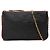 Louis Vuitton Blue Monogram Empreinte Double Zip Pochette Azul Azul oscuro