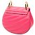 Bolsa Chloé Drew Bijou Nano em couro acolchoado rosa - vista 2