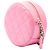 Clutch Chanel rosa in pelle d'agnello matelassé con perle rotonde e catena - vista 2