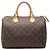 Louis Vuitton Brown Monogram Speedy 30 Braun