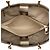Borsa Satchel Gucci Gold Medium in pelle di vitello Bamboo Shopper D'oro - vista 4