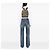 Zaino Gucci Beige Small GG Supreme Eden Day - vista 6