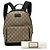 Zaino Gucci Beige Small GG Supreme Eden Day - vista 7