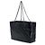Bolso Chanel Reissue 2.55 de charol acolchado negro - vista 2