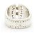 Ring Hermès Anello a fascia Hermes Vintage in argento sterling - vista 2
