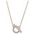 Hermès Collar Hermes Finesse en oro rosa 18K y diamantes