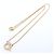 Hermès Collar Hermes Finesse en oro rosa 18K y diamantes - vista 4