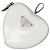 Bolsa de mão Prada em couro branco