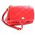 Dolce & Gabbana Schultertasche aus rotem Leder