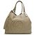 Saco Tote GUCCI Interlocking G Cinza