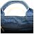 Bolsa Prada Canapa em denim azul - vista 9