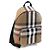 Zaino Burberry Jeff Check Marrone