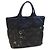Bolso Tote Reversible Prada Negro Caqui