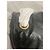 Borsa Balenciaga Monaco Chain Bag M in pelle di agnello nera Nero - vista 14