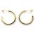 Autre Marque Orecchini a cerchio Tiffany in oro giallo 18K - vista 2