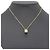 Céline Celine Triomphe Cube Necklace Golden - view 6