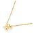 Yves Saint Laurent Monogram Twist Halskette Golden