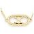 Céline Collier avec pendentif Triomphe doré Celine - vue 2