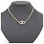 Céline Collier avec pendentif Triomphe doré Celine - vue 4