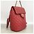 Chanel Matelassé Lambskin Backpack Red - view 2