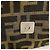 Borsa a secchiello Fendi Zucca Mamma in nylon e canvas Marrone - vista 10
