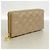 Carteira Zippy Louis Vuitton Monogram Embossed Taupe - vista 2