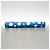 Carteira Longa Louis Vuitton - Monogram Empreinte Infinity Dot Branco Azul - vista 3