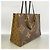 Borsa Tote Louis Vuitton Monogram Giant Reverse OnTheGo MM Marrone - vista 2