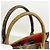 Borsa Tote Louis Vuitton Monogram Giant Reverse OnTheGo MM Marrone - vista 8