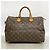 Bolso Louis Vuitton Monogram Speedy 35 Castaño - vista 12