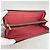 Louis Vuitton Monogram Portefeuille Clemence Long Wallet Marrom Rosa - vista 3