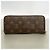 Louis Vuitton Monogram Portefeuille Clemence Long Wallet Marrom Rosa - vista 8