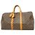 Louis Vuitton Boston Monogram Keepall 50 Castaño