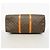 Louis Vuitton Boston Monogram Keepall 50 Castaño - vista 3