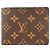 Louis Vuitton Brown Monogram Bill Wallet