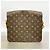 Sac à épaule Louis Vuitton Monogram Cartouchiere GM Marron - vue 12