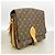 Sac à épaule Louis Vuitton Monogram Cartouchiere GM Marron - vue 2