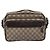 Bolsa Messenger Gucci com bolso frontal com zíper em GG Coated Canvas medium Bege
