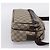 Bolsa Messenger Gucci com bolso frontal com zíper em GG Coated Canvas medium Bege - vista 4