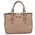 Miu Miu Madras Convertible Lock Leather Small Beige - vista 2