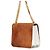 Borsa a tracolla con catena Burberry TB Medium Marrone Bianco - vista 2